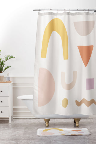 almostmakesperfect reshape Shower Curtain And Mat