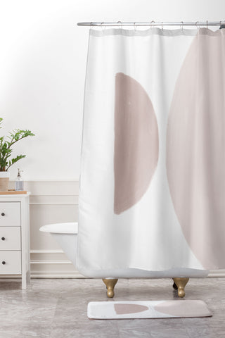 almostmakesperfect round 2 Shower Curtain And Mat