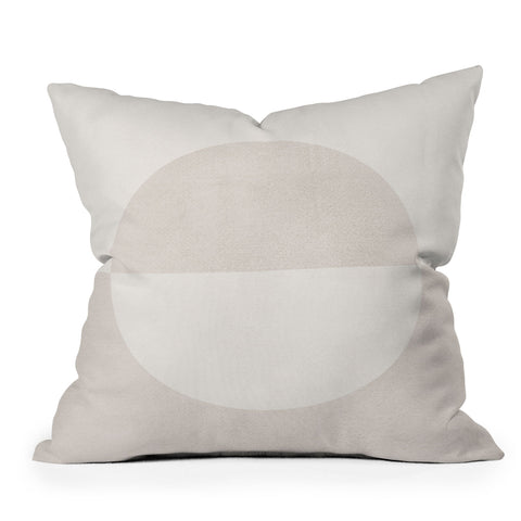 almostmakesperfect round Throw Pillow