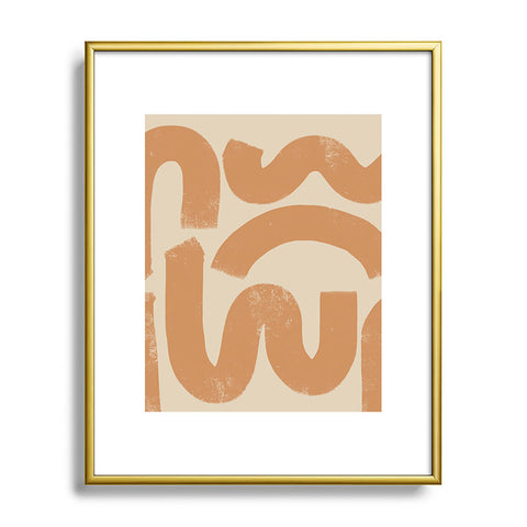 almostmakesperfect squig Metal Framed Art Print