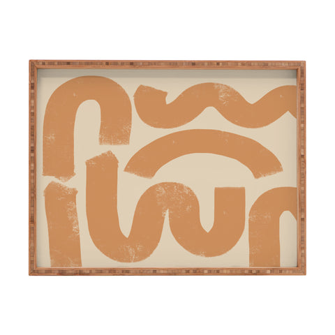 almostmakesperfect squig Rectangular Tray