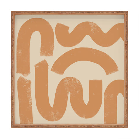 almostmakesperfect squig Square Tray