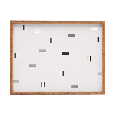 almostmakesperfect stripe 2 Rectangular Tray
