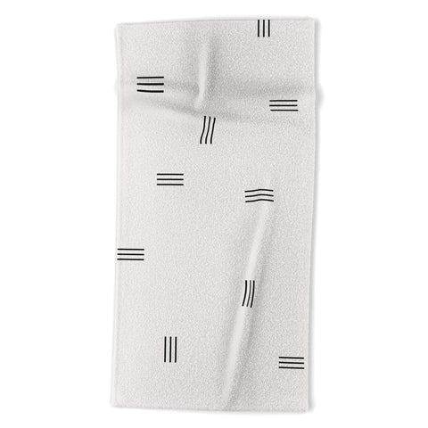 almostmakesperfect stripe 2 Beach Towel