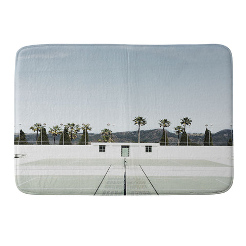 almostmakesperfect tennis at hearst Memory Foam Bath Mat