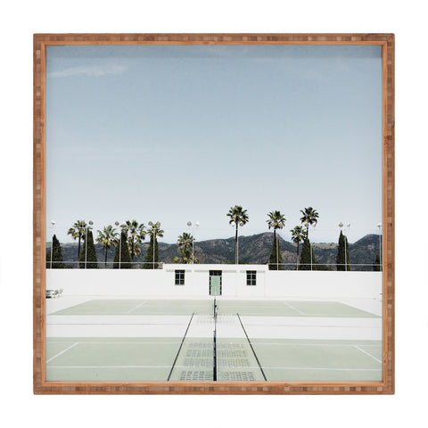 almostmakesperfect tennis at hearst Square Tray