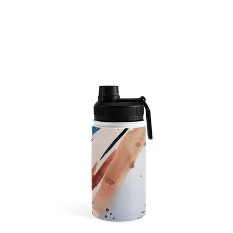 Alyssa Hamilton Art 708 a minimal mixed media Water Bottle