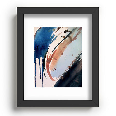 Alyssa Hamilton Art 708 a minimal mixed media Recessed Framing Rectangle