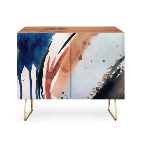 Alyssa Hamilton Art 708 a minimal mixed media Credenza