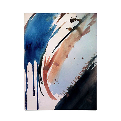 Alyssa Hamilton Art 708 a minimal mixed media Poster