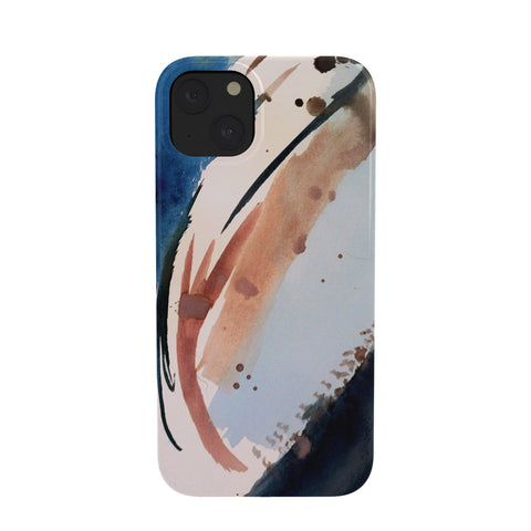 Alyssa Hamilton Art 708 a minimal mixed media Phone Case