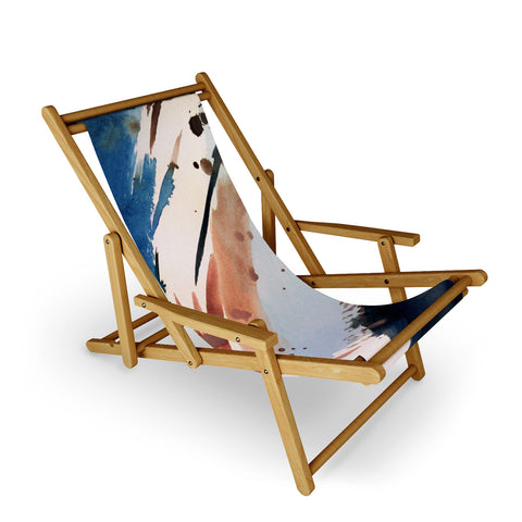 Alyssa Hamilton Art 708 a minimal mixed media Sling Chair