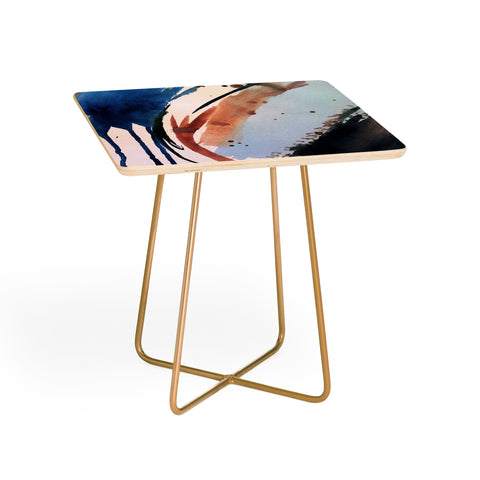 Alyssa Hamilton Art 708 a minimal mixed media Side Table
