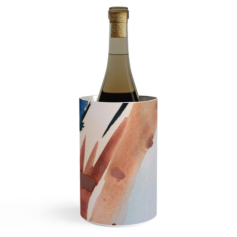 Alyssa Hamilton Art 708 a minimal mixed media Wine Chiller