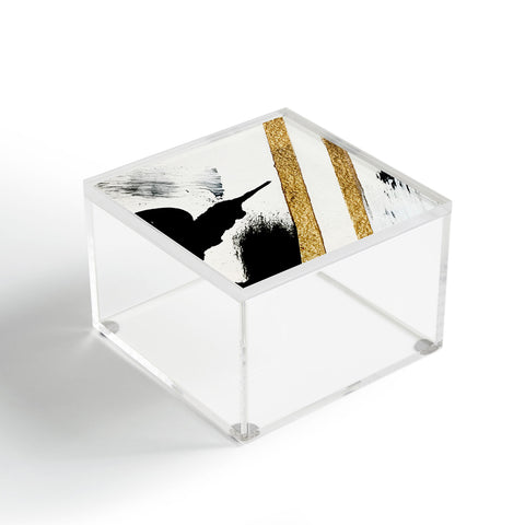 Alyssa Hamilton Art Armor 8 a minimal abstract pie Acrylic Box