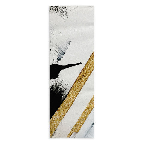 Alyssa Hamilton Art Armor 8 a minimal abstract pie Yoga Towel
