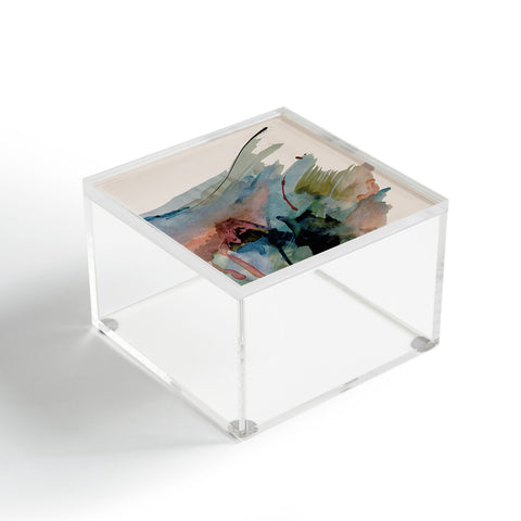 Alyssa Hamilton Art Begin again 2 an abstract mix Acrylic Box