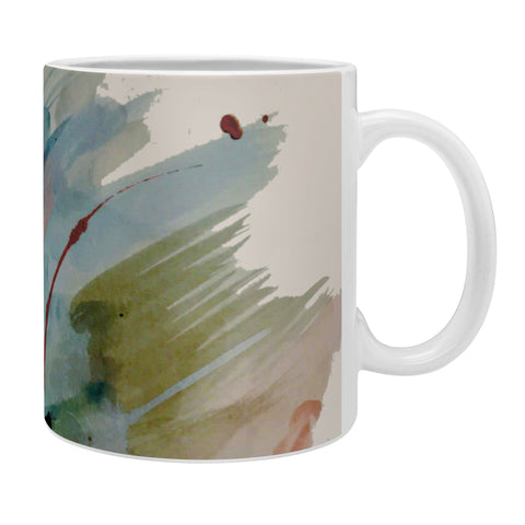 Alyssa Hamilton Art Begin again 2 an abstract mix Coffee Mug