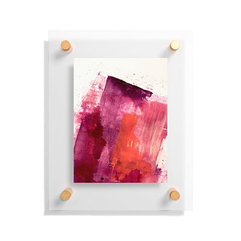 Alyssa Hamilton Art Blushing 2 Floating Acrylic Print