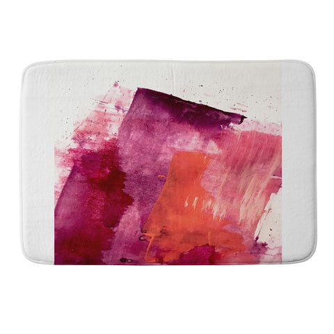 Alyssa Hamilton Art Blushing 2 Memory Foam Bath Mat