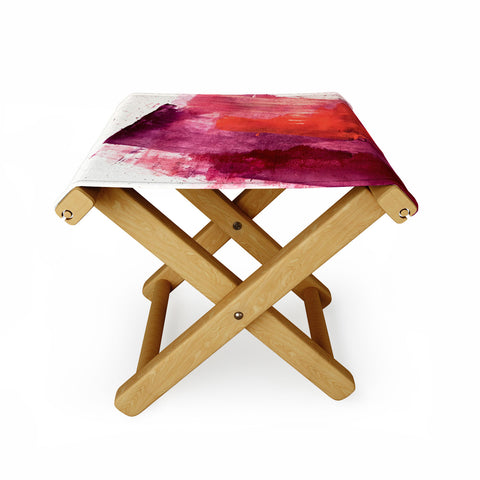 Alyssa Hamilton Art Blushing 2 Folding Stool