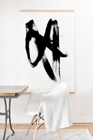 Alyssa Hamilton Art Brushstroke 2 Art Print And Hanger