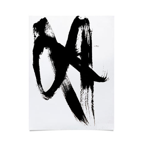 Alyssa Hamilton Art Brushstroke 2 Poster