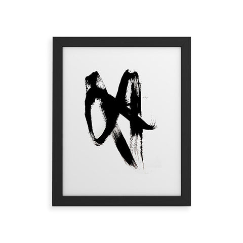 Alyssa Hamilton Art Brushstroke 2 Framed Art Print