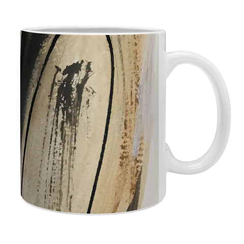 Alyssa Hamilton Art Drift 5 a neutral abstract mix Coffee Mug