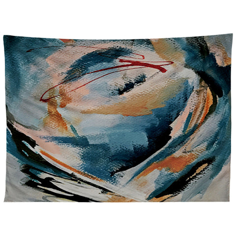 Alyssa Hamilton Art Drift 6 a bold mixed media Tapestry