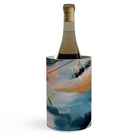 Alyssa Hamilton Art Drift 6 a bold mixed media Wine Chiller