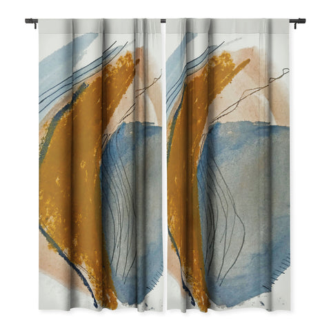 Alyssa Hamilton Art Gentle Breeze a minimal abstract Blackout Non Repeat