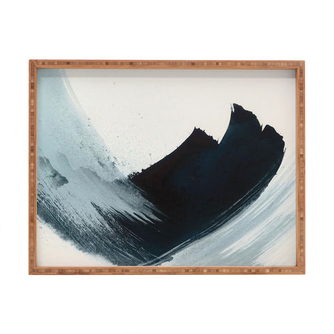 Alyssa Hamilton Art Like A Gentle Hurricane Rectangular Tray
