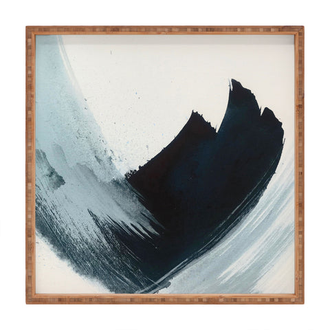 Alyssa Hamilton Art Like A Gentle Hurricane Square Tray