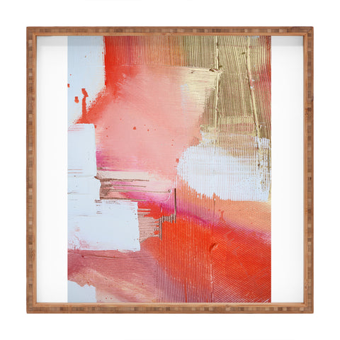 Alyssa Hamilton Art Moving Mountains 2 Square Tray