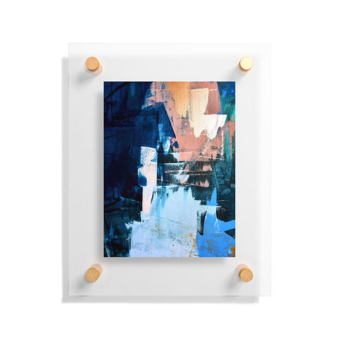 Alyssa Hamilton Art On the Dock a pretty abstract Floating Acrylic Print