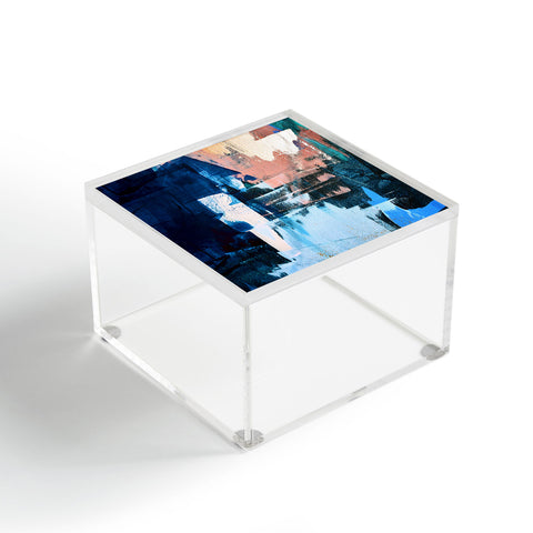 Alyssa Hamilton Art On the Dock a pretty abstract Acrylic Box