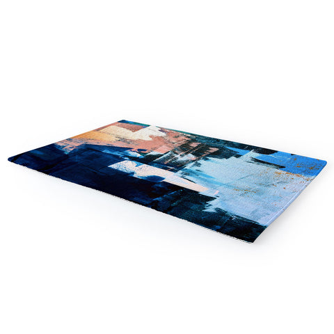 Alyssa Hamilton Art On the Dock a pretty abstract Area Rug