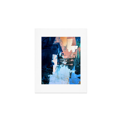 Alyssa Hamilton Art On the Dock a pretty abstract Art Print