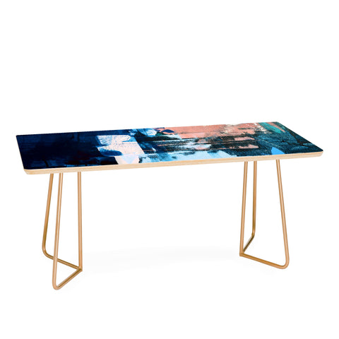 Alyssa Hamilton Art On the Dock a pretty abstract Coffee Table