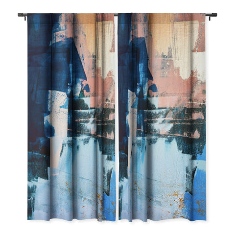 Alyssa Hamilton Art On the Dock a pretty abstract Blackout Non Repeat