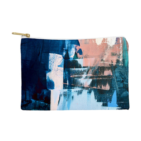 Alyssa Hamilton Art On the Dock a pretty abstract Pouch