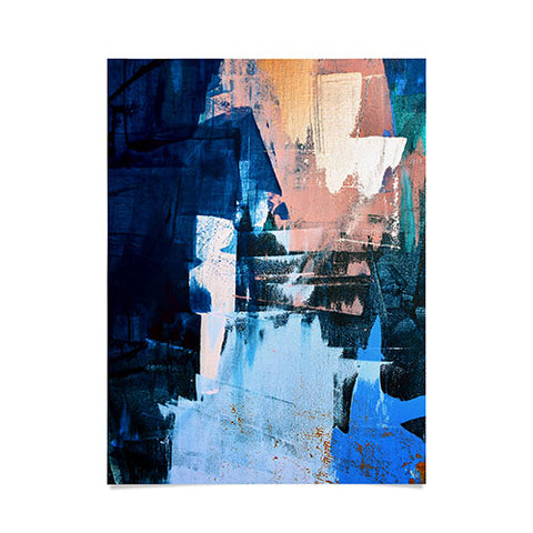 Alyssa Hamilton Art On the Dock a pretty abstract Poster