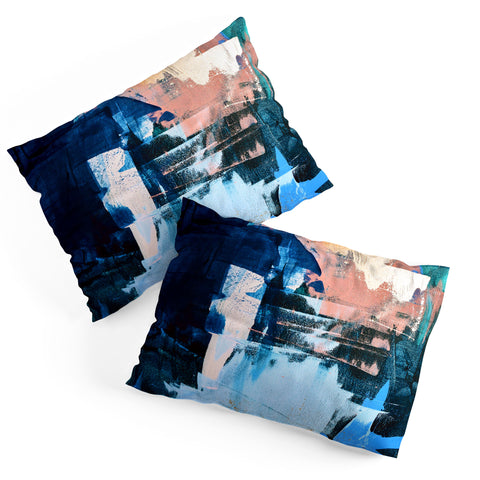 Alyssa Hamilton Art On the Dock a pretty abstract Pillow Shams