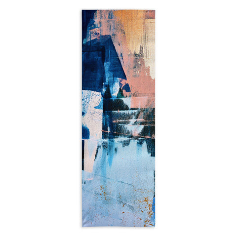 Alyssa Hamilton Art On the Dock a pretty abstract Yoga Towel