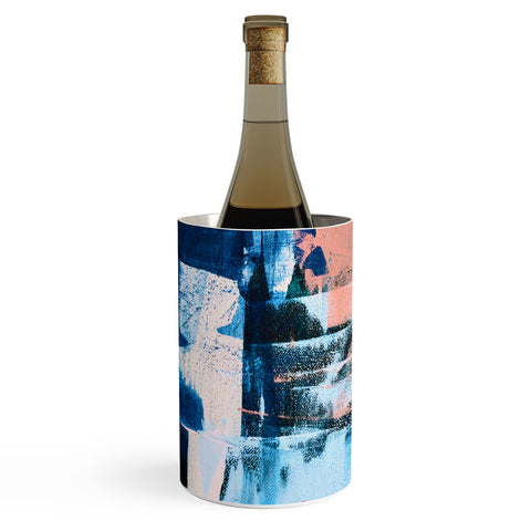 Alyssa Hamilton Art On the Dock a pretty abstract Wine Chiller