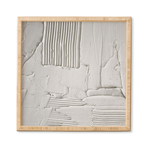 Alyssa Hamilton Art Relief 3 an abstract textured Framed Wall Art