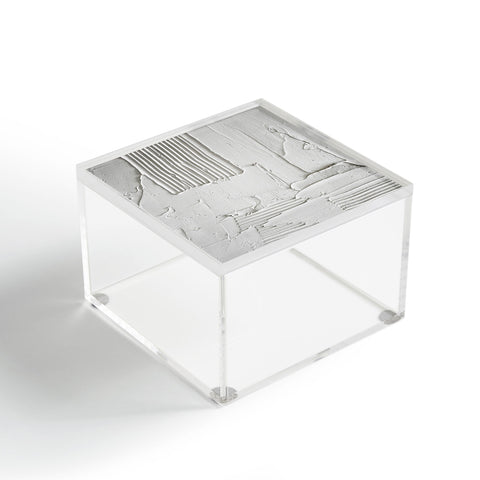 Alyssa Hamilton Art Relief 3 an abstract textured Acrylic Box