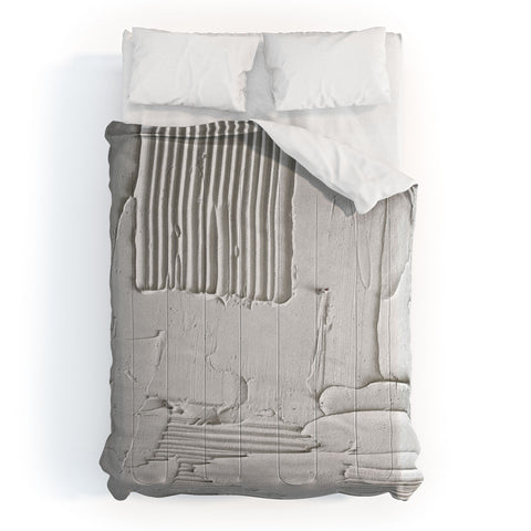 Alyssa Hamilton Art Relief 3 an abstract textured Comforter