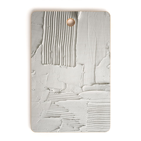 Alyssa Hamilton Art Relief 3 an abstract textured Cutting Board Rectangle